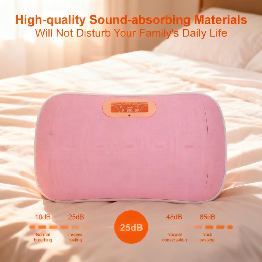 Silent 10-Level Vibration Fitness Platform with 25dB Quiet Operation