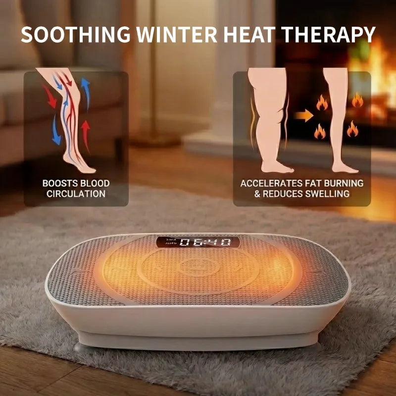 Sit & Slim: 10 Adjustable Speeds, 400LB Support, & FREE Massage Gun – Sculpt Your Body with Ease!