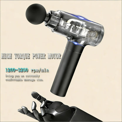 8-Head Massage Gun, 20-Speed for Deep Tissue and Pain Relief