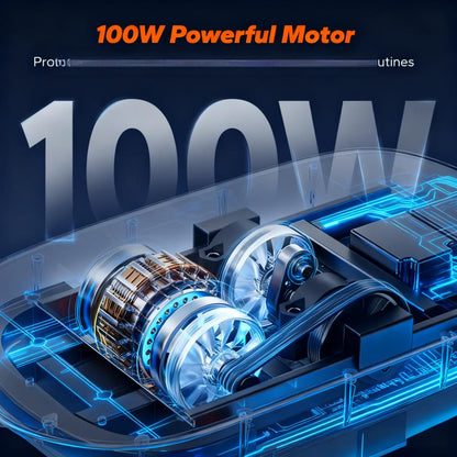 100W Compact Vibration Fitness Plate (330LBS Weight Capacity)